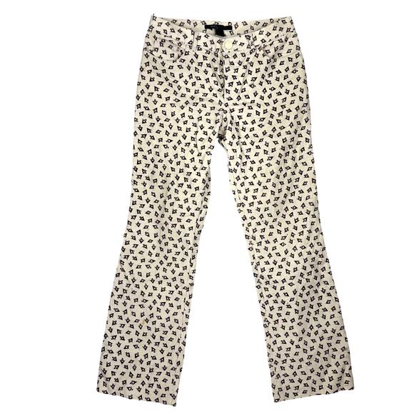 Mark Jacobs printed corduroy pants. women’s size 8 - Picture 1 of 10